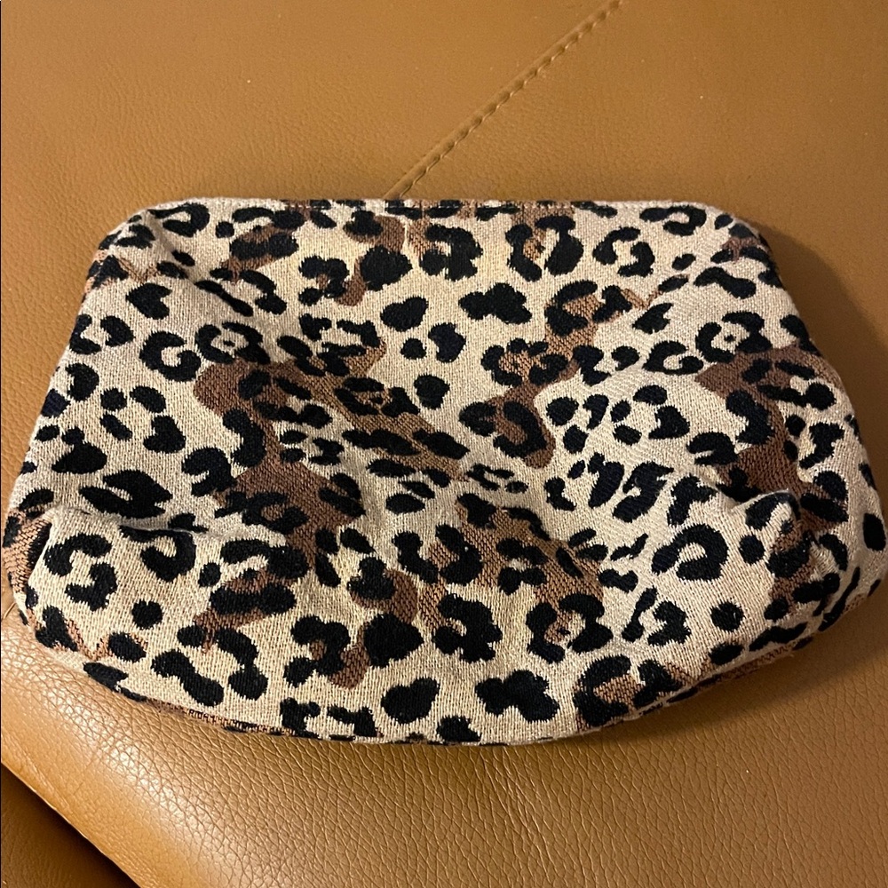 Leopard Print Clutch